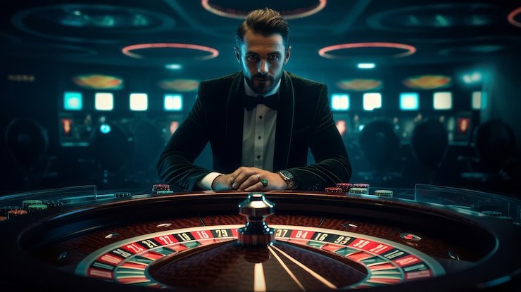 Cards dealt in live baccarat round showing player and banker hands